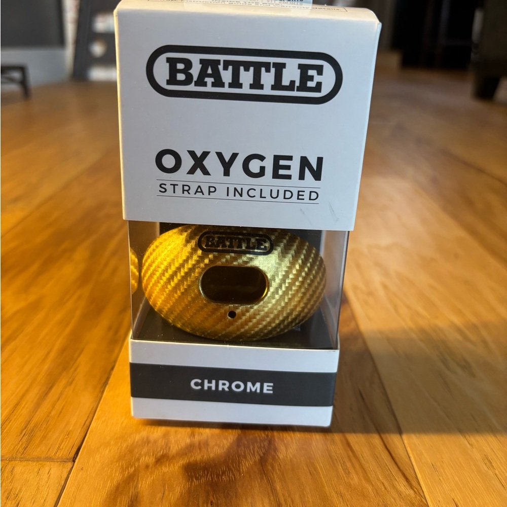 Battle Oxygen Chrome Gold Mouthguard